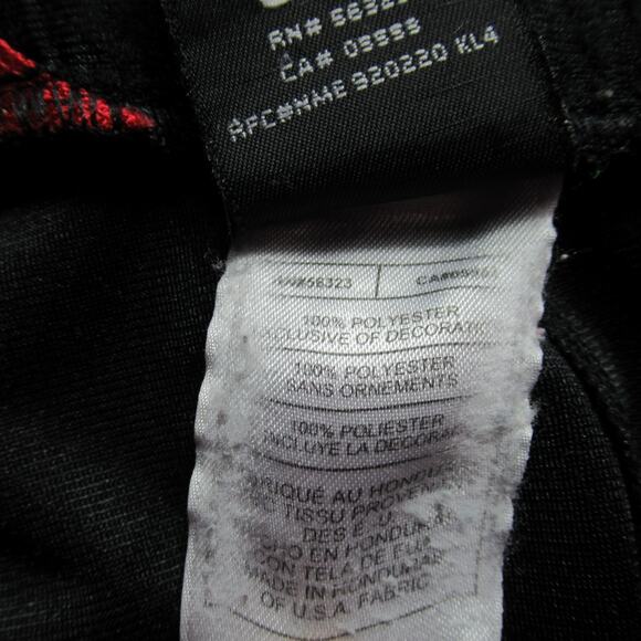 Nike Maryland Terrapins Basketball Shorts Mens Large Black Y2K Sports Drawstring - Picture 8 of 9